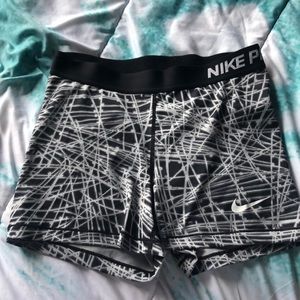 Nike Pro spandex shorts
